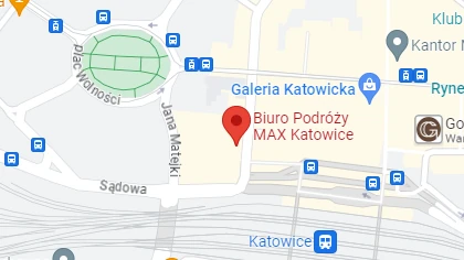 Lokalizacja BP MAX Katowice